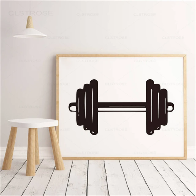 Bodybuilding Equipment Art: Canvas Prints, Frames & Posters