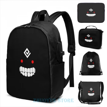 

Funny Graphic print Black Spirit (Black Desert Online) USB Charge Backpack men School bags Women bag Travel laptop bag