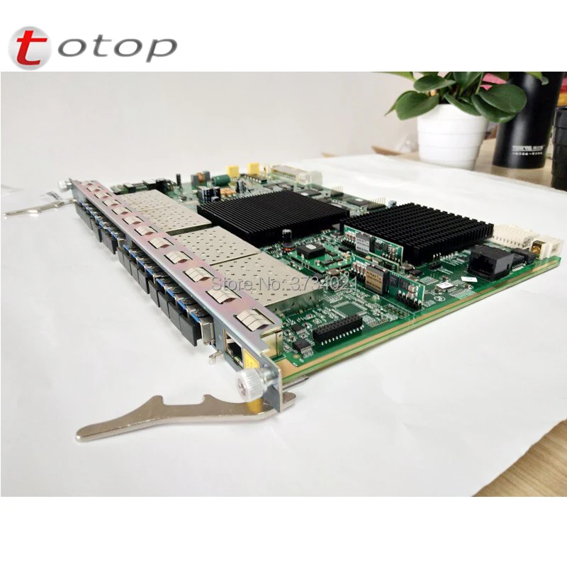 Huawei 16 ports GPON GCOB C+ board with 16 SFP modules for AN5516-01 AN5516-04 AN5516-06 OLT