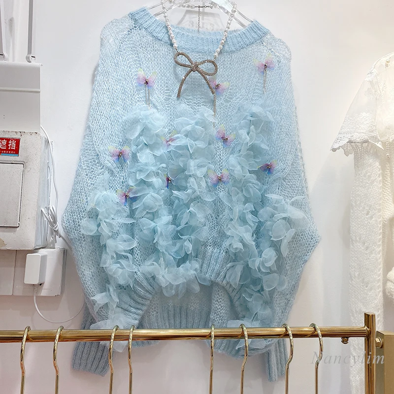 Women's Loose Sweater 2020 Autumn New Crystal