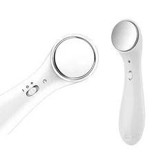 2020 new galvanic hot cold ionic rechargeable super sonic electric ultrasonic vibrating facial massager
