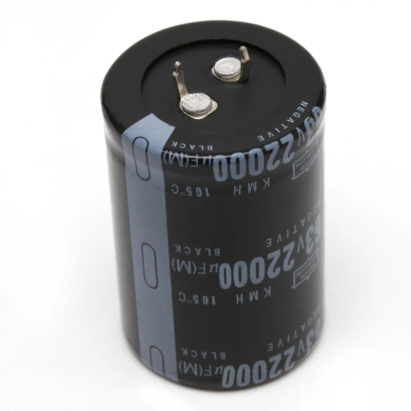 22000UF 63V condensador electrolítico de aluminio 105 °C dimensión 35x50mm cilíndrico