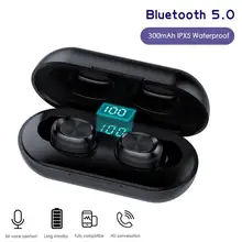 TWS Bluetooth Earphone Wireless Mini Earbuds With Mic Stereo Music Gaming Headset Sports Waterproof Headphones For iOS Android