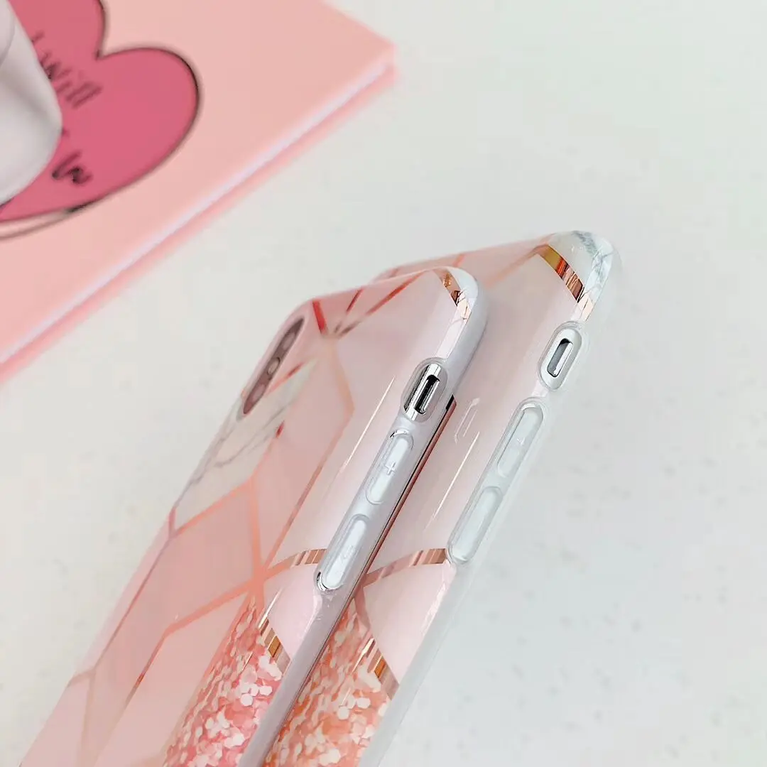 Модный мягкий глянцевый мраморный чехол для samsung Galaxy Note 10 Pro Plus A70 A50 A20 A30 A10 M10 S10 E S10 plus