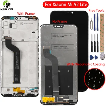 

5.84'' Display For Xiaomi Mi A2 Lite LCD Display Touch Screen Digitizer Panel Assembly Replacement For Redmi 6 Pro LCD Screen