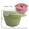 New Design High Quality Silicone Container For Small Items Fashionable Snack Cup Portable Food Cup With Lid Baby Accessories 4