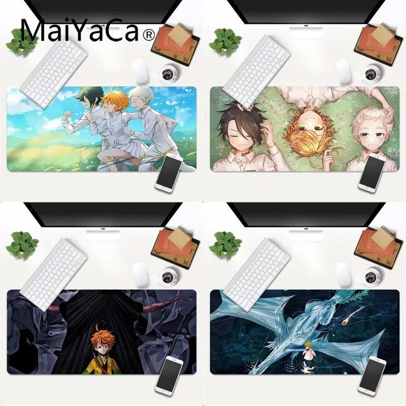 

MaiYaCa 2020 New The Promised Neverland Smart Beautiful Anime Mouse Mat Gaming Mouse Mat xl xxl 800x300mm for world of warcraft