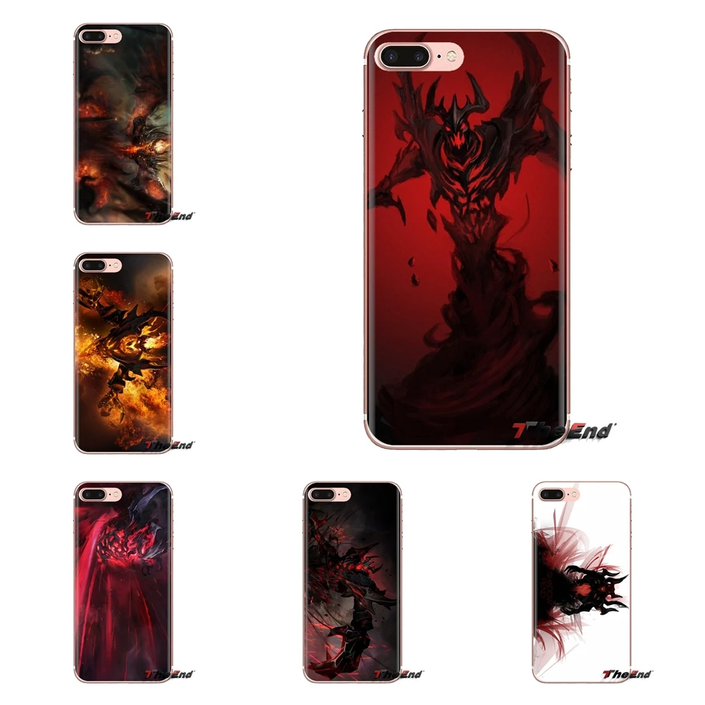 Чехол для телефона samsung Galaxy S2 S3 S4 S5 MINI S6 S7 edge S8 S9 Plus Note 2 3 4 5 8 Coque Fundas Shadow Demon dota игры |