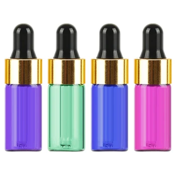 

10pcs Portable Travel Mini Container Refillable Perfume Spray Bottle Empty Cosmetic Containers Perfume Essence Dropper Bottle
