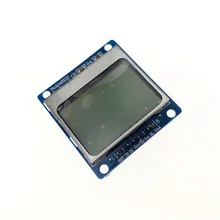 

1pcs blue 84X48 Nokia 5110 LCD Module with blue backlight with adapter PCB for arduino