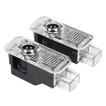 

2X For AUDI A3 8V V8 8P 8L TT Q3 Q5 Q7 A5 A7 A8 A4 B5 B6 B7 B8 B9 A6 C5 C6 C7 A1 LED Car Decoration Lights Interior Accessories