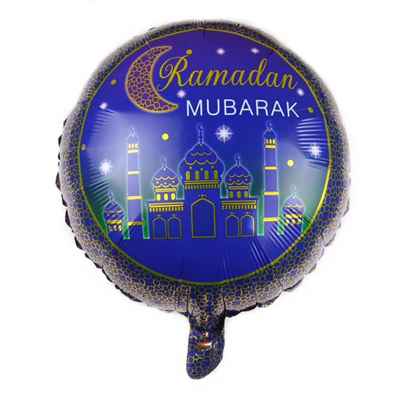 Стиль круг Малый Bairam воздушный шар Рамадан Eid Mubarak круглый шар Праздничная вечеринка Декоративный шарик