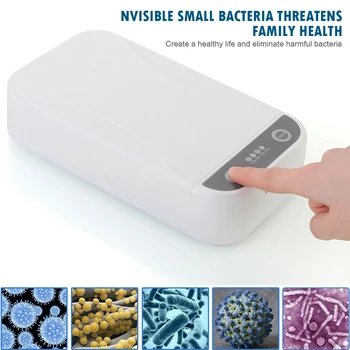 

Portable UV Disinfection Box Aromatherapy Ultraviolet Sterilizer Household Phone Jewelry Cleaner Personal Sanitizer Dropshipping