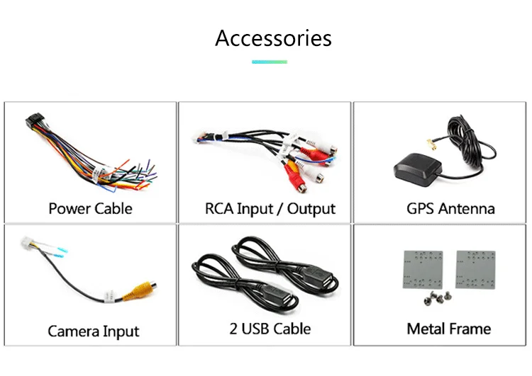  2 Din Android 8.1 Car Radio Stereo GPS Navigation Bluetooth wifi Universal 7'' Car Radio Audio Quad Core Multimedia Player stere (12)