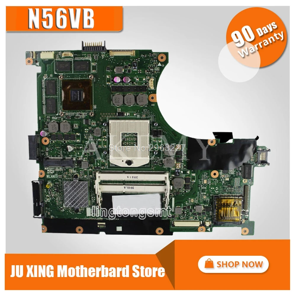 N56VB материнская плата Rev2.3 GT740 2G для For Asus N56VZ N56VV N56V N56VJ ноутбука тест материнской