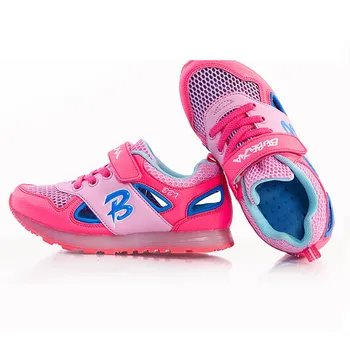 

New Fashion Unisex Children Boys Girls LED Luminous Sports Shoes High Sneakers Sneakers