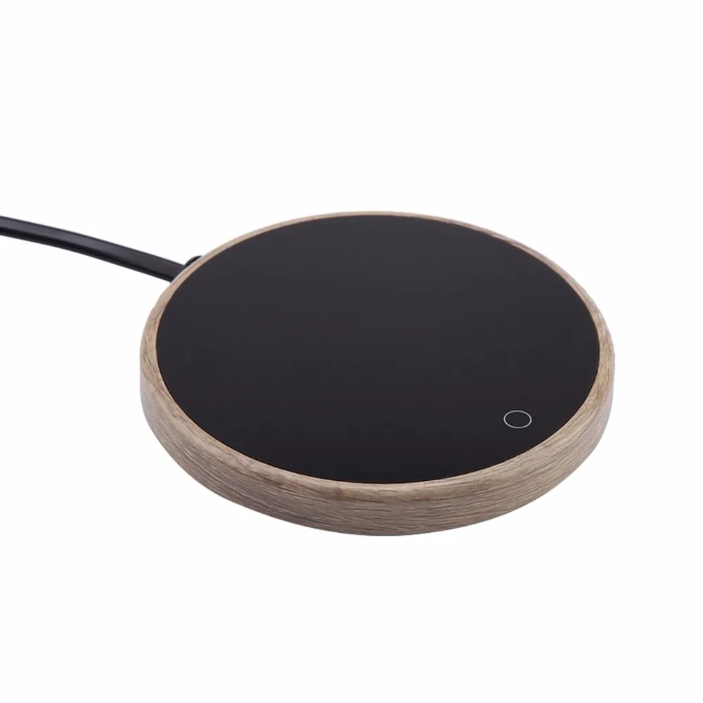 aquecedor escritório leite chá almofada aquecimento água manter quente canecas coaster