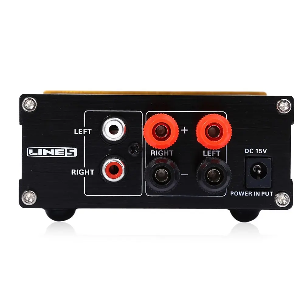 A960 Power Amplifier Professional 100W Digital Power Amplifier Desktop Amplifier Aluminum Material Power Amplifier