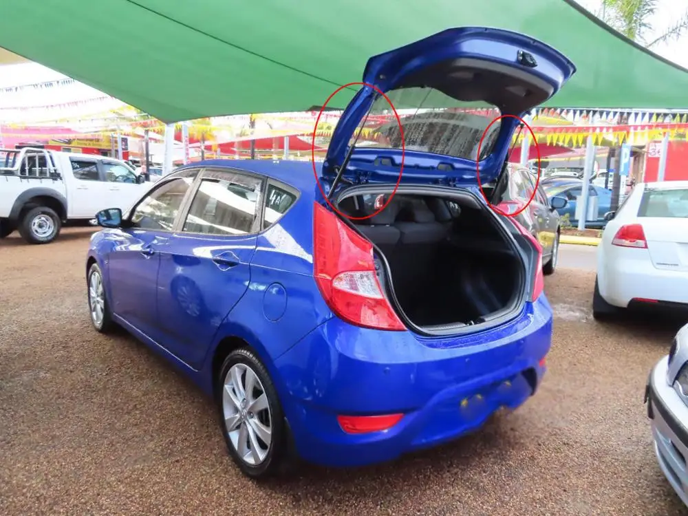  2pcs Auto Tailgate Rear Hatch Boot Lift Supports Shock Car Gas Struts for Hyundai Accent Hatchback 