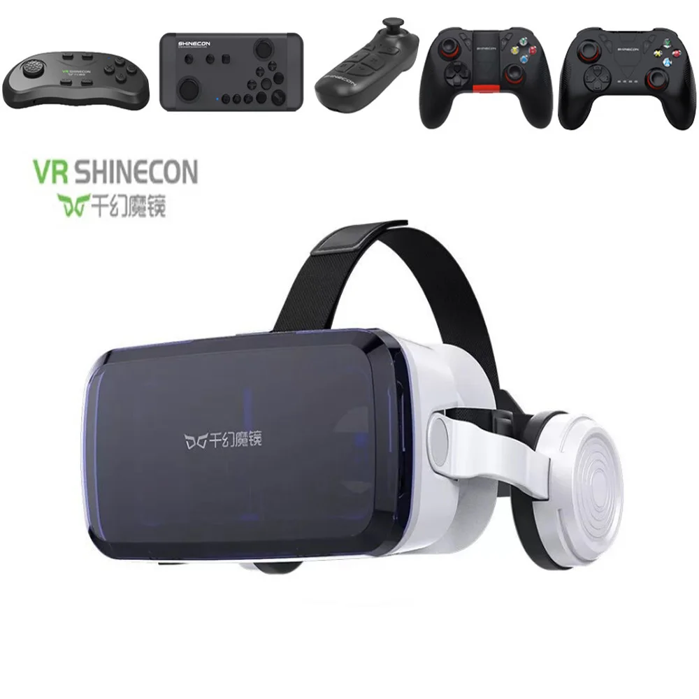 Гарнитура виртуальной реальности 3D VR очки T tv Box SHINECON для ТВ фильмов видеоигр iOS