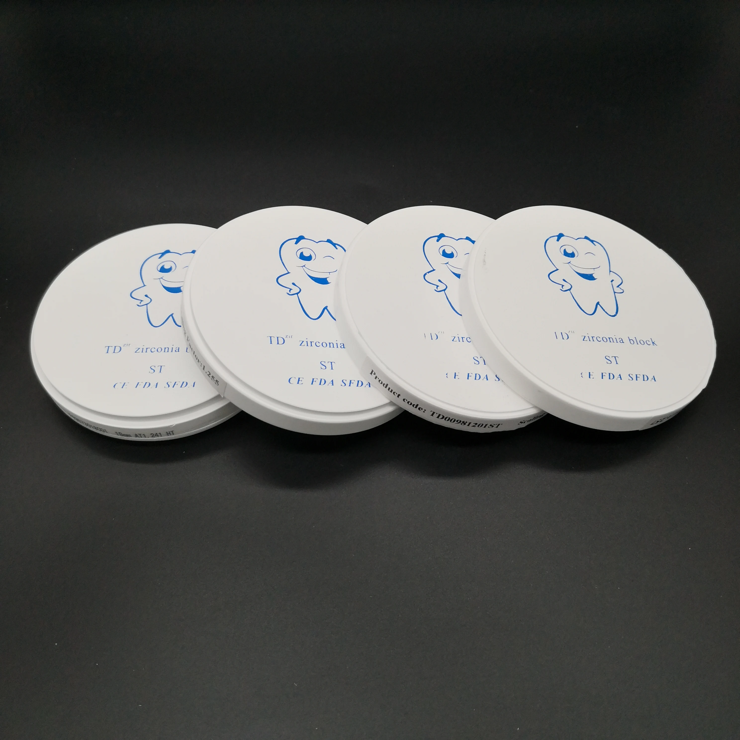 

lowest price dental zirconia disc for open CAD CAM milling system 98 MM white dental zirconia puck