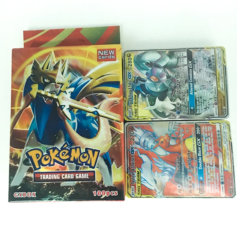 Tomy Pokemon GO Card GX кроссовки TGA TEAM BREAK 3D флэш-карта меч и щит Grookey Scorbunny коллекционный