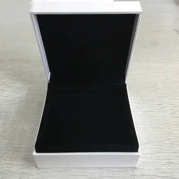 

9*9*4 cm Packaging Paper Box Bracelet Jewelry Display Ring Bracelet Earrings Gift Velvet Box Compatible with DIY Pandora Jewelry