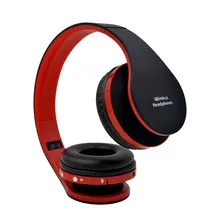 Foldable Blutooth Casque Headphone Audio gaming Headset Wireless Headphone Big Earphone With Mic for Phone Computer