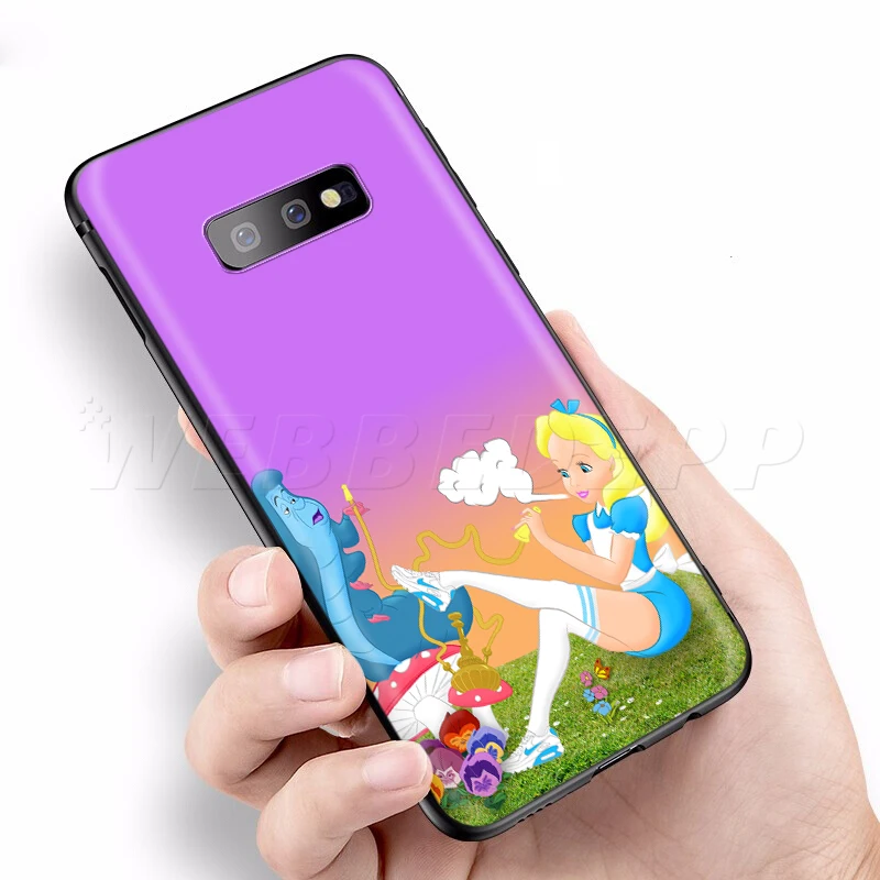 Webbedepp медведь курение сигар чехол для Samsung Галактики S7 S8 S9 S10 Edge Plus Note 10 8 9 A10 A20 A30 A40