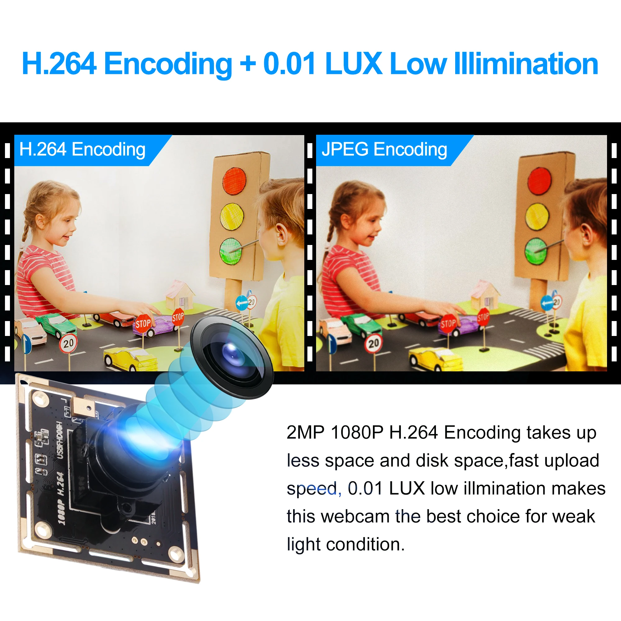 Веб камера Sony IMX322 2 МП Full HD 1080P USB|usb camera module|camera modulemini cctv |