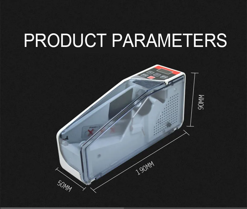 Многокантри Счетная машина для банкнот портативная мини маленькая ручная машина для денег