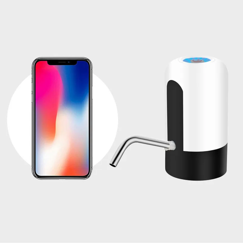 Фото Водяной насос Barreled портативная электрическая помпа для питьевой воды USB зарядка Водяной насос Barreled портативная электрическая помпа для питьевой воды USB зарядка