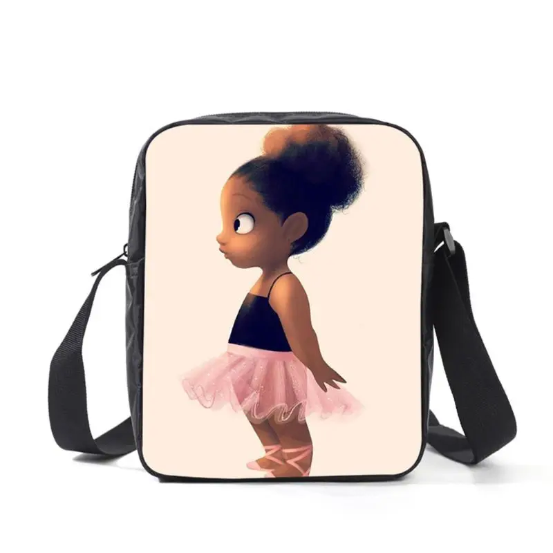 Fashion African Girl 3Pcs/Set Backpack 3D Print School Student Bookbag Fashion Travel Laptop Daypack Shoulder Bag Pencil Case