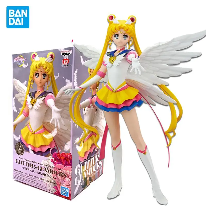 Sailor Moon Glitter & Glamour Anime Figure Toy Eternal Sailor Moon Ver.