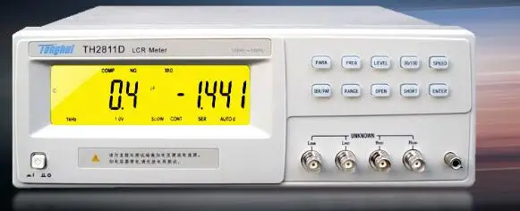 TH2811D LCR метр 100 Гц, 120 Гц, 1 кГц, 10 кГц точность 0.2