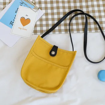 

Student art shoulder bag canvas coin purse mobile phone bag small cloth bag canvas bag small messenger bag female