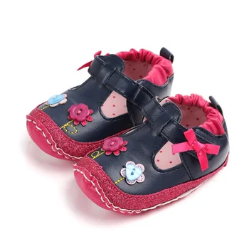 

Baby Shoes First Walkers Newborn Baby Girl Shoes Soft Soled Non-slip Toddler Girl Footwear Shoes PU Leather new