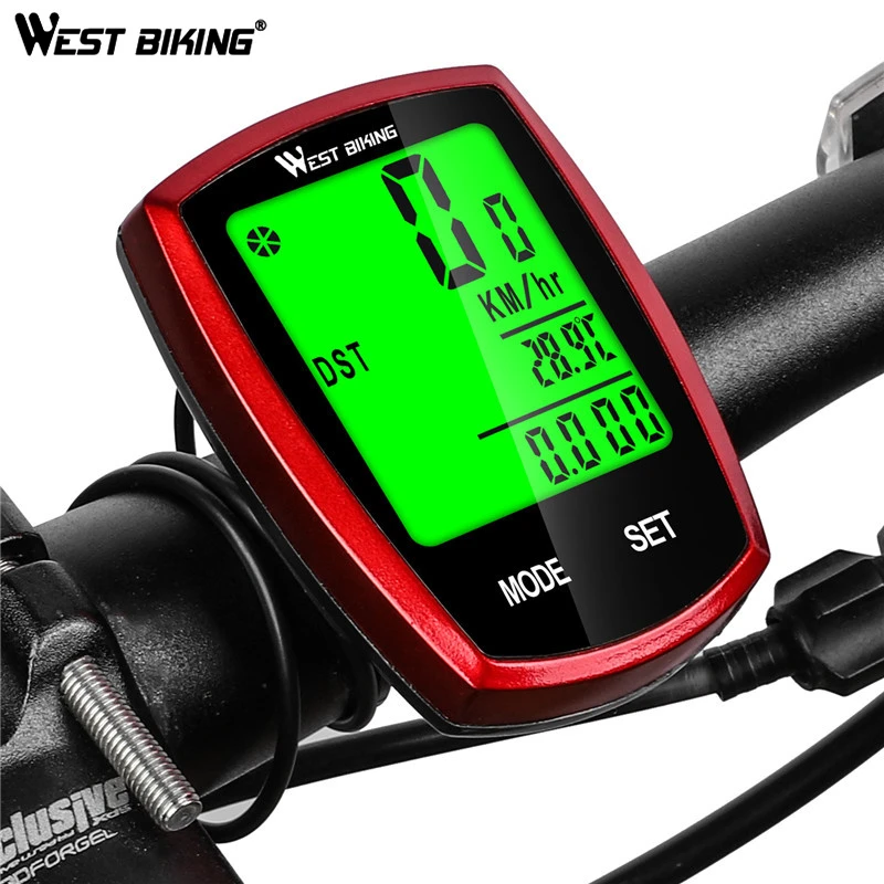 west biking bicycle computer