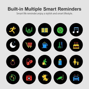 

Q9 SmartWatch With Stainless Steel Strap Waterproof Message Call Reminder Smartwatch Heart Rate Monitor Fitness Tracker