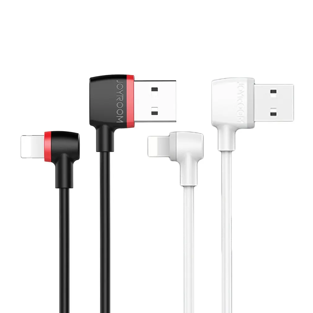 Двойной L изгиб usb кабель для зарядки мобильного телефона двусторонний usb кабель для зарядки данных USB кабель для iPhone