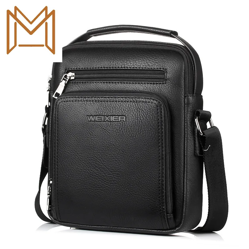 

Man Single Shoulder Package Oblique Satchel Leisure Time Portable Messenger Male Package