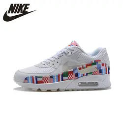 Nike Air Max 90 NIC чемпионата мира по футболу национальный флаг мужские кроссовки обувь дышащая кроссовки Новое поступление # AO5119-100