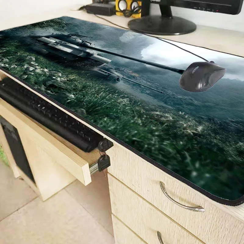 Mairuige World of Tanks 90X40/30X60CM коврик для мыши Notbook компьютерный игровой большой замок край
