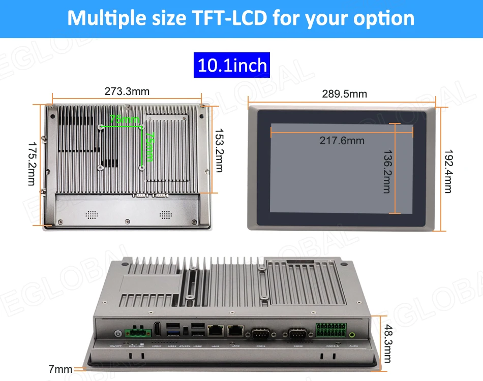 15'' Large Screen All-In-One Computer with Intel Core i5 6360U, Rugged Touch Screen Monitor, WES7 Operating System - Industrial Panel PC. Description Image.This Product Can Be Found With The Tag Names Barebone Mini PC, Computer Office, Screen