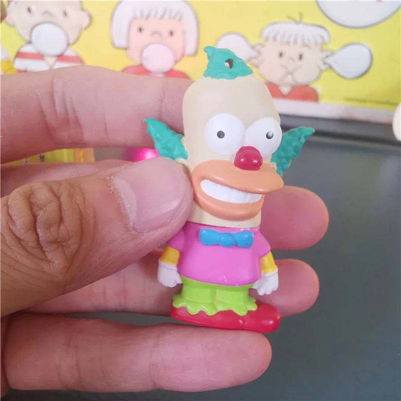 Anime The Simpsones Kawaii Mini Doll Action Figure 5-6cm Model Boy Girl Kids Toys Gift Collection Figurine