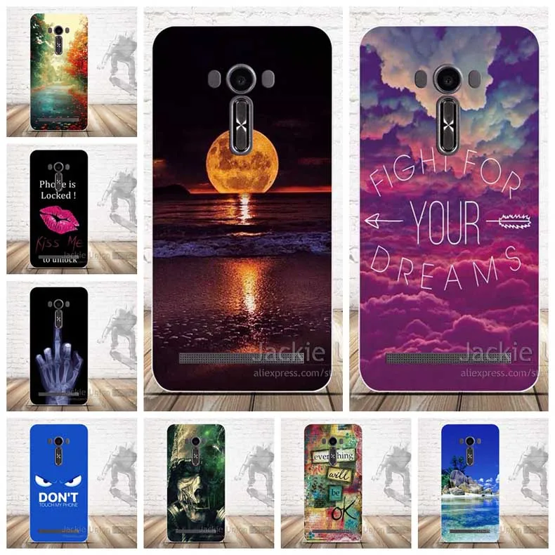 

for ASUS ZE550KL Case Soft TPU Silicon Back Cover Case for Coque ASUS ZenFone 2 Laser ZE550KL ZE551KL 5.5" Phone Cases Shell Bag