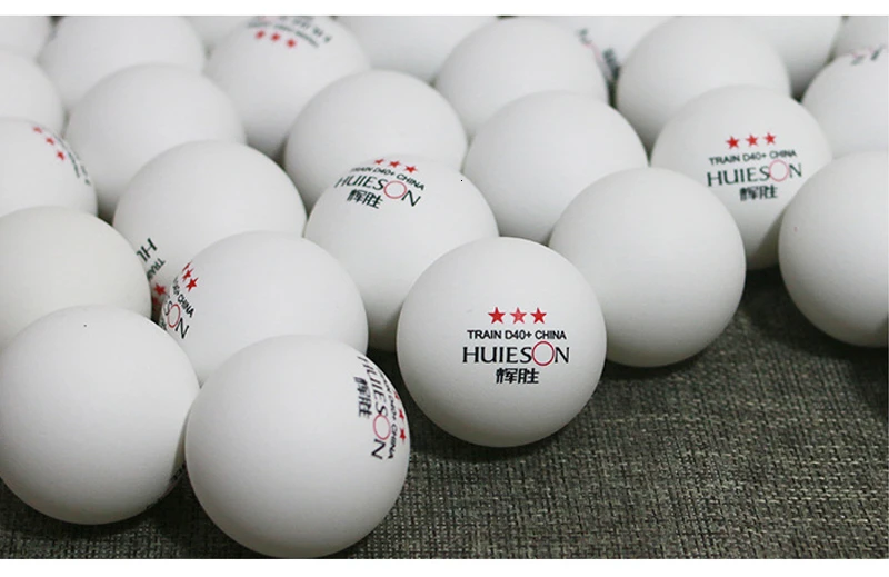Huieson шарики для настольного тенниса 3 звезды D40+ 2,8 г мяч для пинг-понга 50 100 шт. материал ABS пластик настольные тренировочные мячи 2 цвета