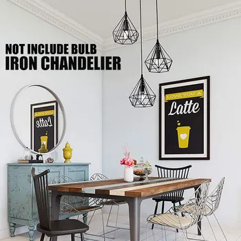 

Romantic Pendant Lamp E27 Hang Lamp Dinning Room Bedroom Parlor Iron Dreamlike Scandinavian Retro Chandelier