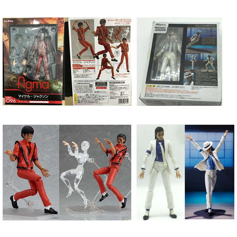 Figma 096 Майкл Джексон фигурный триллер MJ Классическая модель рождественский