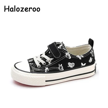 

Autumn Kids Casual Sneakers Baby Girls Light Canvas Shoes Children Black Sport Sneakers Toddler Girls Brand Sneakers Trainers